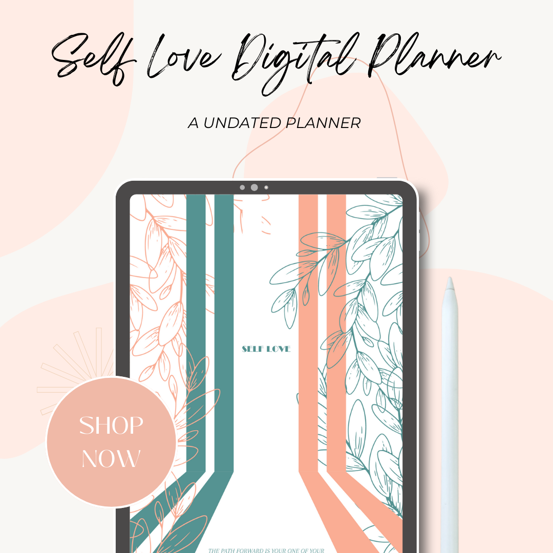 Undated Digital Self Love Life Planner